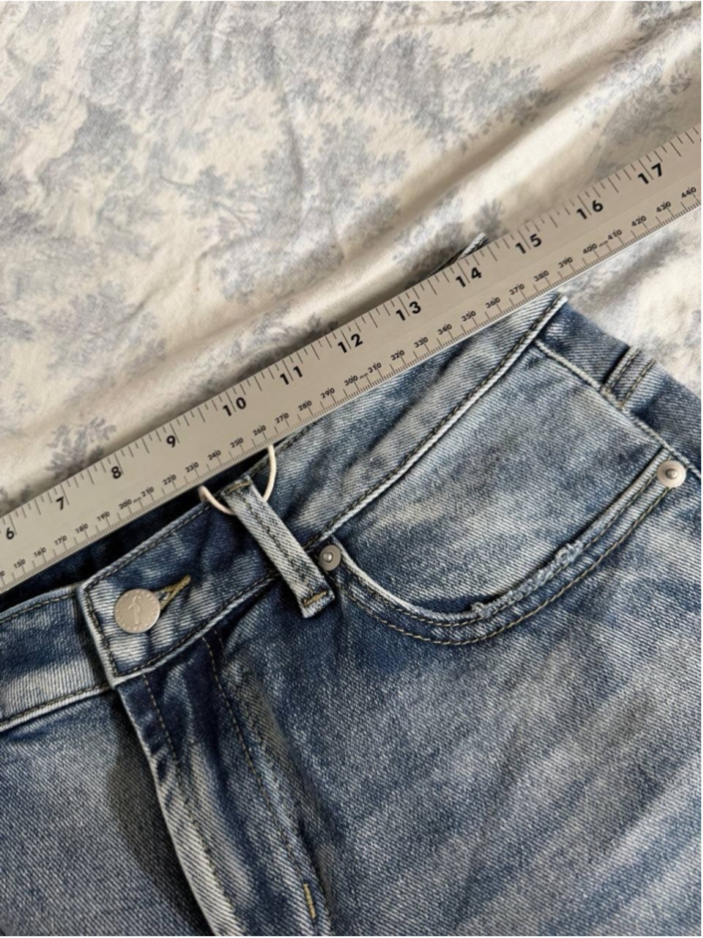 Flamingals Straight Leg Crop Jeans for Women M - Picture 4 of 4